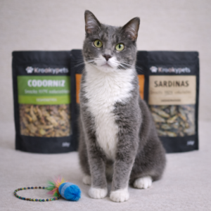 Snacks naturales para gatos